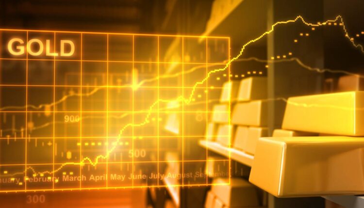 Ouro termina o dia em alta com pressão inflacionária e guerra
