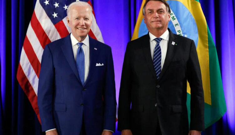 Presidentes Bolsonaro e Biden fazem reunião bilateral nos EUA