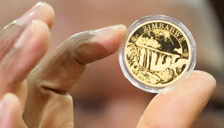 Moedas de ouro introduzidas no Zimbábue ajudaram a controlar inflação