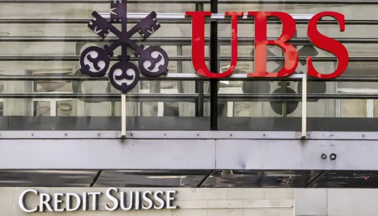 Ações do UBS sobem após abrir em queda de 16% com anúncio de compra do Credit Suisse