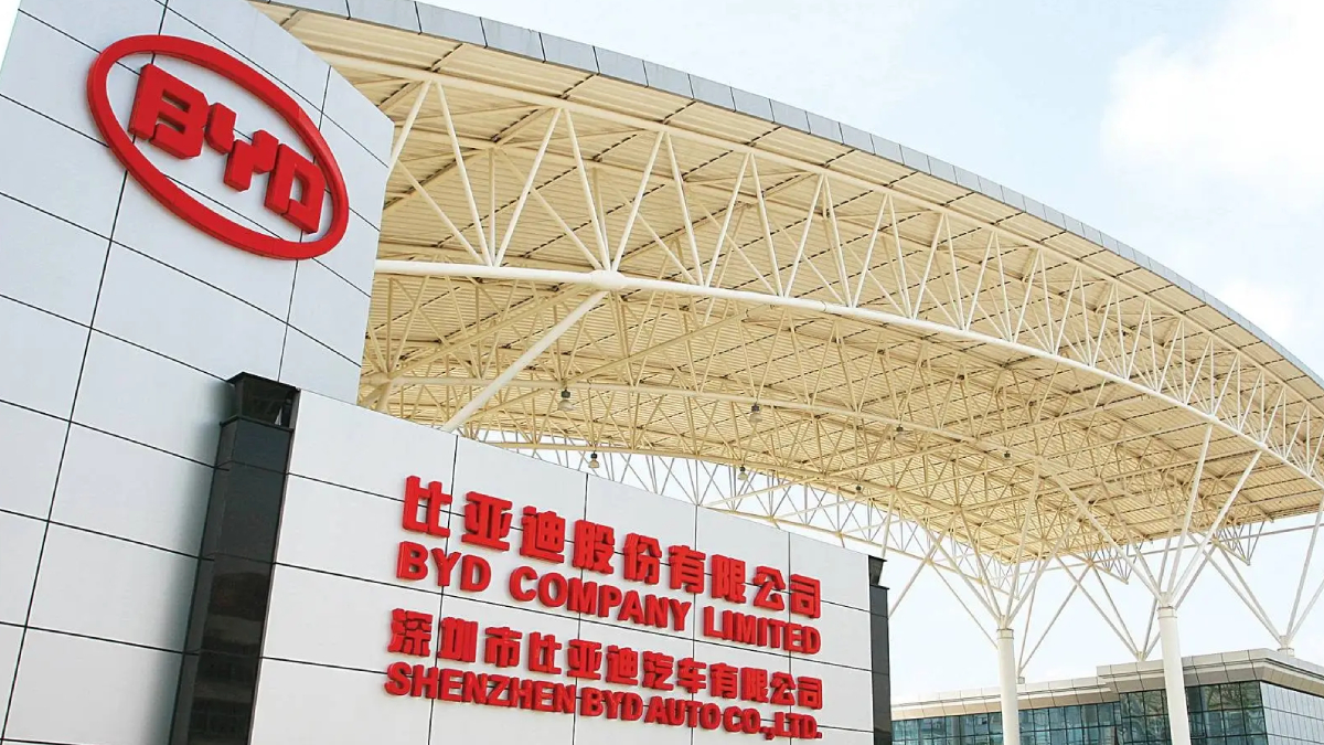 BYD anuncia três novas fábricas na Bahia