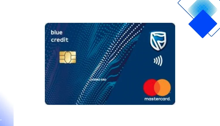 Standard Bank Blue Credit Card for South Africans, Top Beginner Card with R40 Monthly Fee and Contactless Payments
