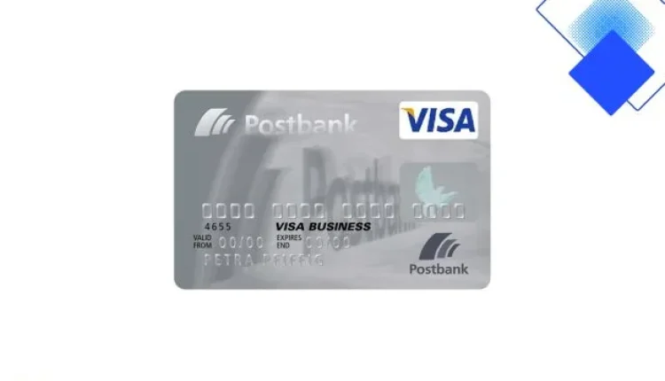 Postbank Visa Business Classic Card, smarte Business-Karte mit transparenten Konditionen und einfacher Beantragung