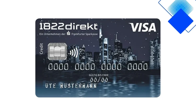 1822direkt Visa Kreditkarte ideal für Reisende sichere Onlinezahlungen und gebührenfreies Abheben im Sparkassennetz