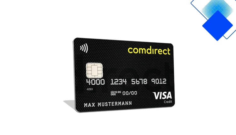 comdirect Visa Kreditkarte im Test - kostenlos, kontaktlos und mit flexibler 3-Raten-Option