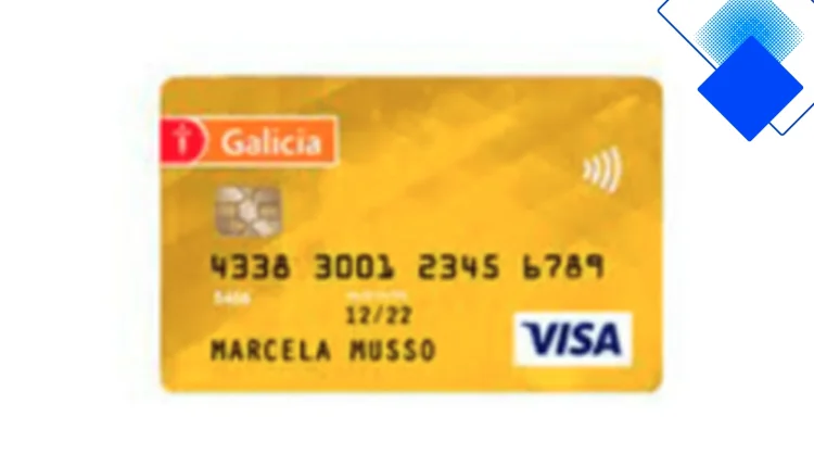 Galicia Visa Gold en Argentina, tarjeta sin comisiones pensada para vos con protección contra fraudes y garantía extendida