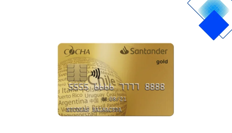 Tarjeta Gold Santander Cocha, CochaPuntos y beneficios que mejoran tu bolsillo sin vueltas en Chile