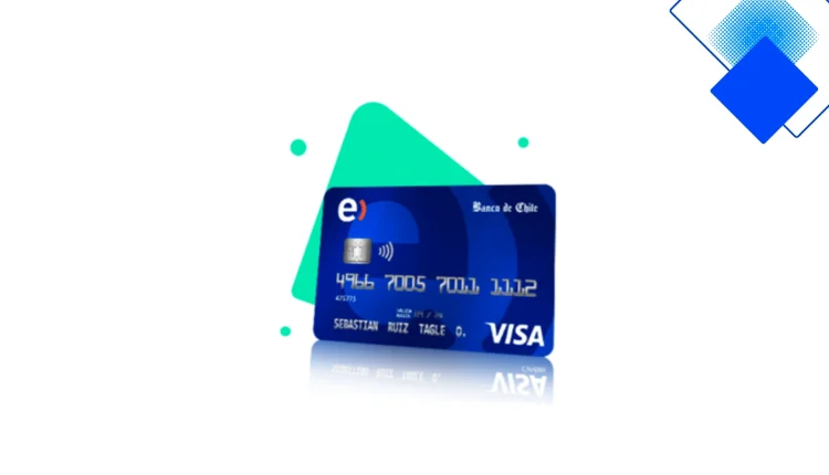 Tarjeta Entel Visa del Banco de Chile con descuentos exclusivos, cuotas sin interés y pagos sin contacto