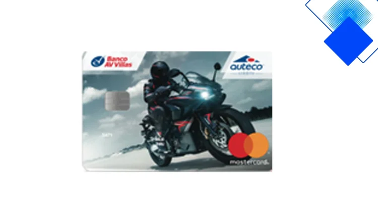 Tarjeta Auteco del Banco AV Villas, beneficios, recompensas y comisiones