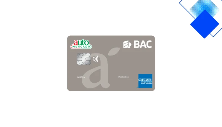 Tarjeta Auto Mercado American Express Platinum para vos ganá puntos por cada 300 colones y aprovechá promos en Costa Rica