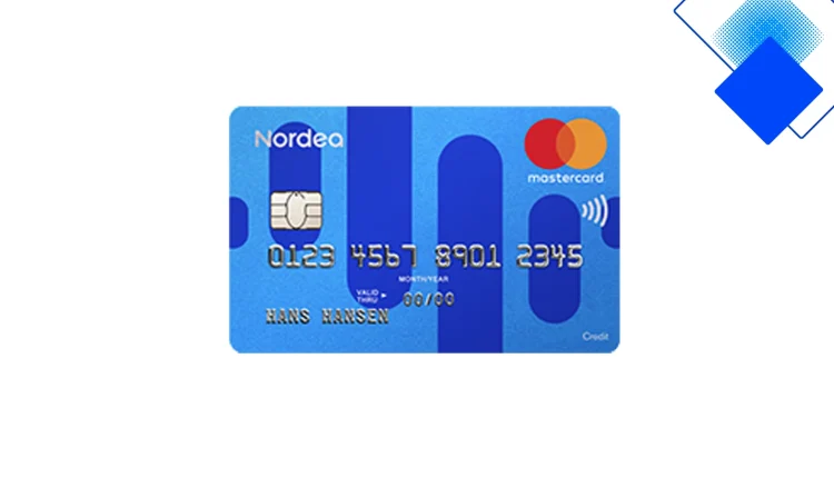 Nordea Credit MasterCard giver op til 40 dages rentefri kredit, købsforsikring og lave gebyrer
