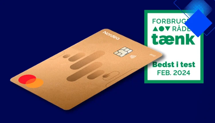 Nordea Gold kreditkort med gebyrfri fordele, rejseforsikring og ekstra tryghed