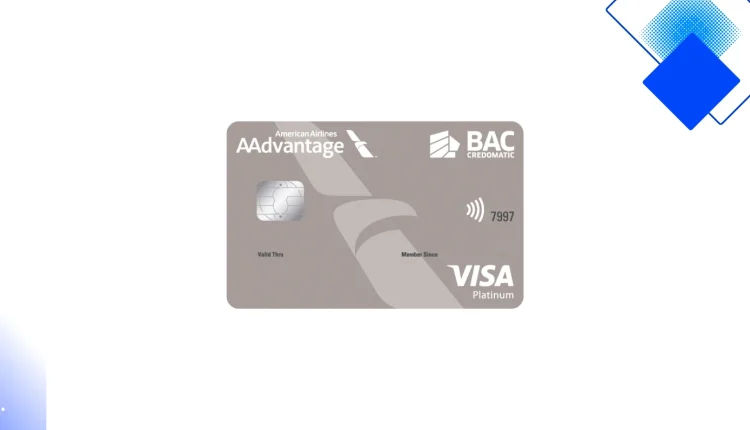 Tarjeta American Airlines BAC Credomatic en El Salvador gana 1 milla por cada dólar gastado y bono de 5,000 millas AAdvantage