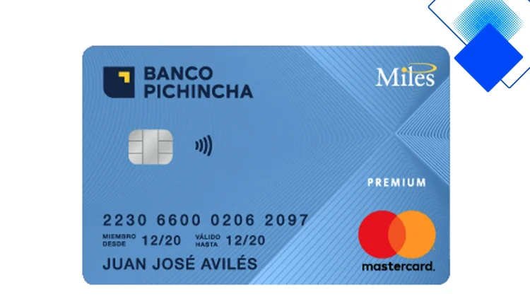 Mastercard Black Pichincha Miles, millas rápidas, acceso VIP y cero anualidad para viajeros en Ecuador
