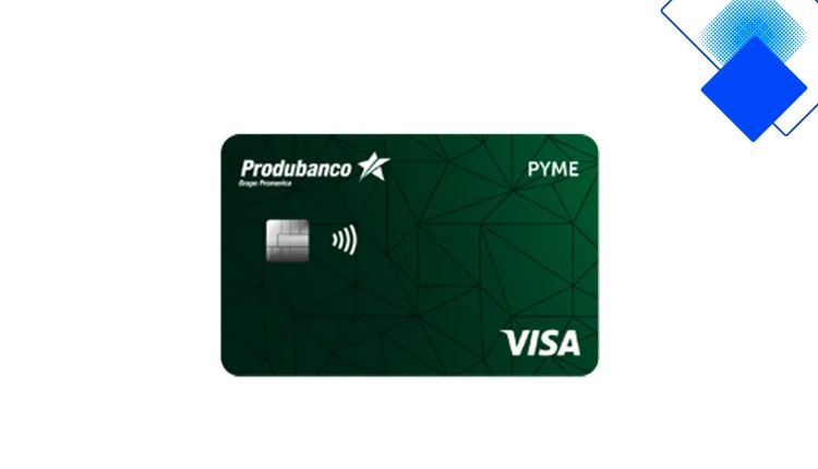 Tarjeta Visa PYME Produbanco en Ecuador con financiamiento sin intereses, cupos flexibles y acceso a salas VIP