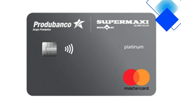 Mastercard Supermaxi Platinum de Produbanco en Ecuador, beneficios, recompensas Maxidólar y compras en EE. UU.