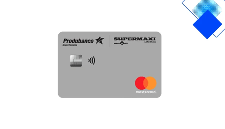 Maxidólares, pagos sin contacto y compras internacionales con la Tarjeta Mastercard Supermaxi Clásica de Produbanco en Ecuador