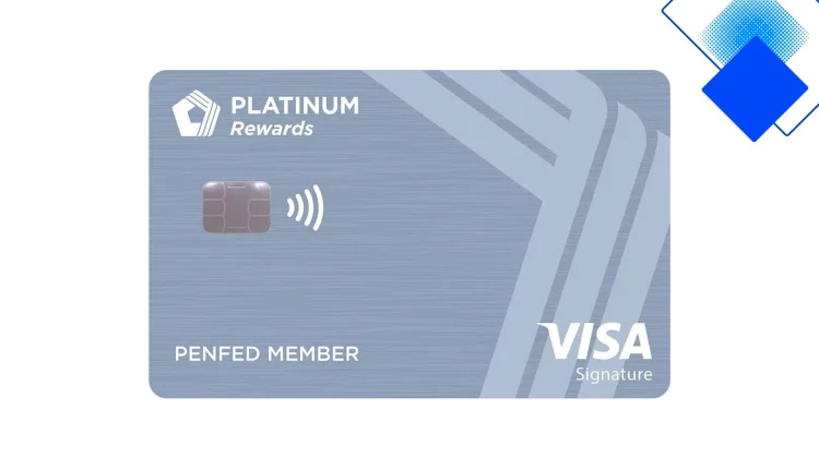 PenFed Platinum Rewards Visa 5x Gas Points, No Annual Fee, Ideal for Drivers