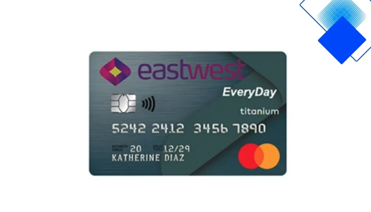 EastWest EveryDay Mastercard Review at Mga Benepisyo 5% Cashback at Hanggang 70% Cash Advance
