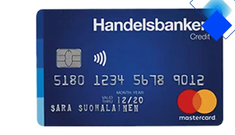 Handelsbanken Credit korkealuokkainen luottokortti, matkavakuutus, ostoturva ja 30 päivän korotonta maksuaikaa