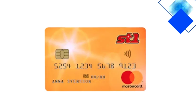 St1 Mastercard arvostelu 2025, ilmainen kortti ja polttoainealennukset St1- ja Shell-asemilla