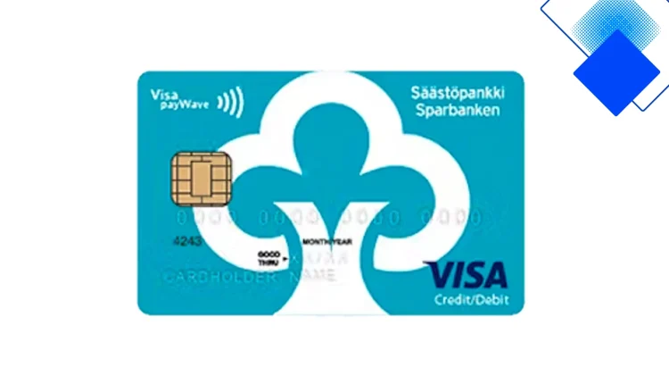 Säästöpankin Credit/Debit luottokortti tarjoaa 40 päivää korotonta, 90 päivän ostoturvan ja jopa 10 000 € luottorajan
