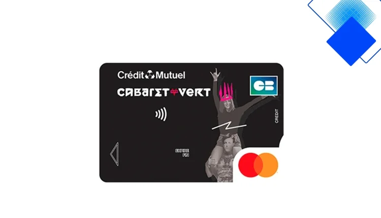 Carte Cabaret Vert du Crédit Mutuel, paiement sans contact, assurance voyage et frais clairs