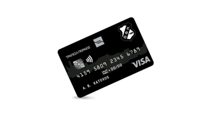 Πειραιώς OFI F.C. Visa η πιστωτική κάρτα των φιλάθλων με πόντους, εισιτήρια και άτοκες δόσεις