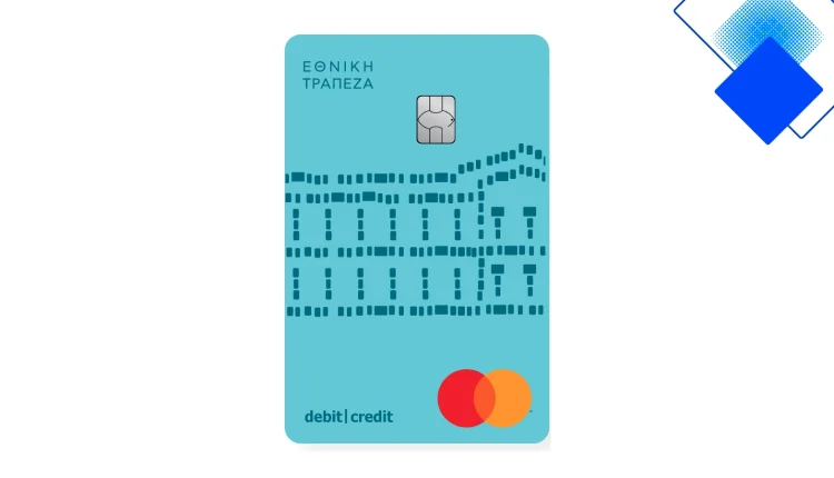 Κάρτα Dual για χρεωστική και πιστωτική χρήση, ανταμοιβές Go For More και ανακυκλώσιμη κατασκευή