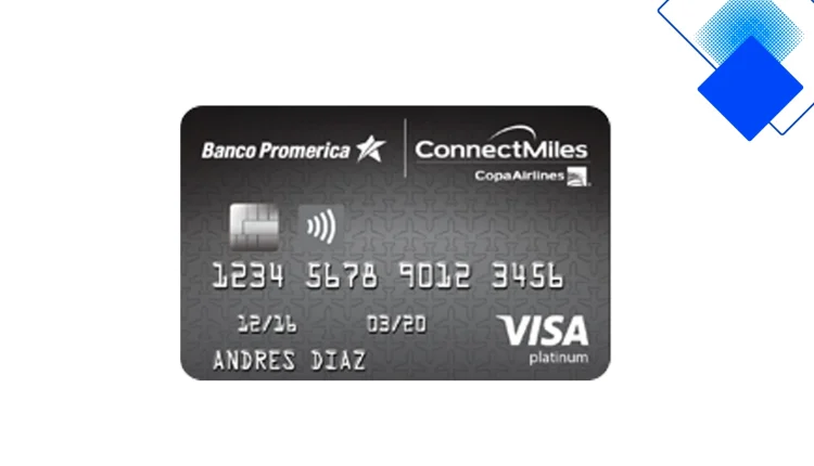 Tarjeta VISA Platinum ConnectMiles de Promerica en Guatemala, acumula millas y ahorra en tus viajes