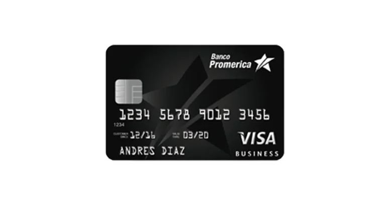 Tarjeta Visa Business para pymes en Guatemala, Puntos Promerica y millas LifeMiles con tasa preferencial y control total