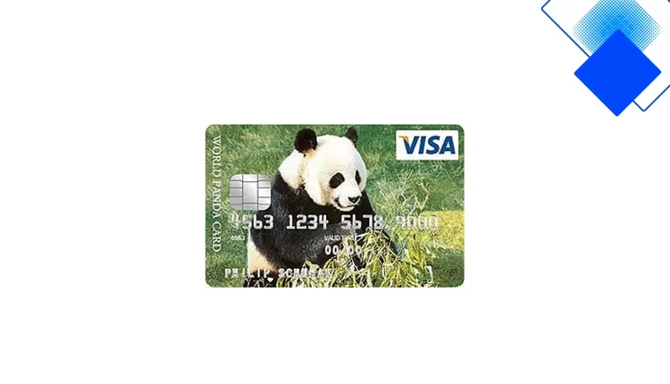 Visa World Panda Card creditcard in Nederland, veilig reizen, 180 dagen aankoopverzekering en steun aan het WNF