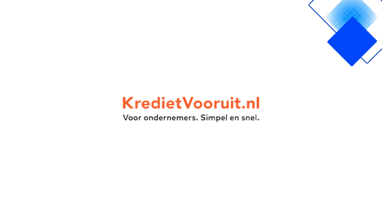 KredietVooruit biedt snel zakelijk krediet voor MKB en zzp zonder onderpand met aflossing via pinapparaat
