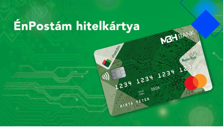 ÉnPostám hitelkártya 5% postai visszatérítés és hűségpontok az MBH Banktól