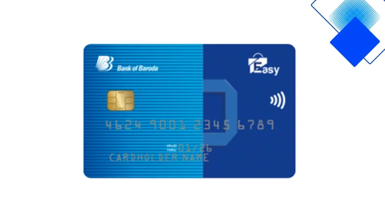 Easy Rupay BoB भारत का बेस्ट क्रेडिट कार्ड रिवॉर्ड पॉइंट, ईंधन अधिभार छूट और वार्षिक शुल्क से मुक्त