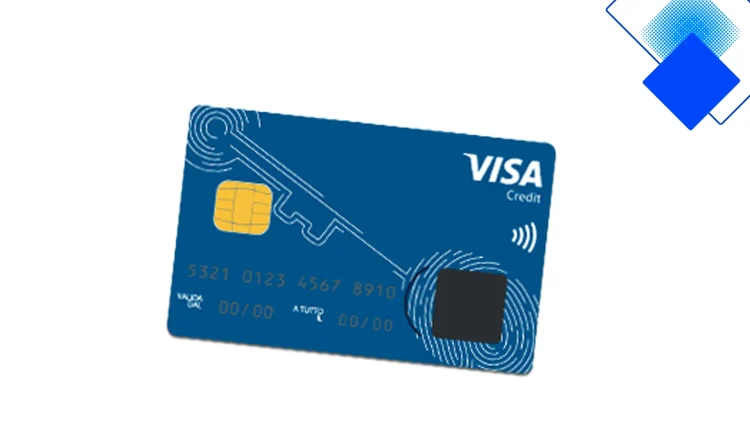 Carta di credito biometrica Sella Personal Credit per pagare con impronta digitale, contactless sicuro e canone annuo 35€ azzerabile
