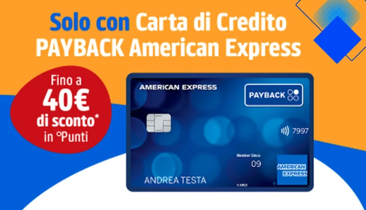 Carta Payback American Express con punti PAYBACK, zero commissioni e rate flessibili