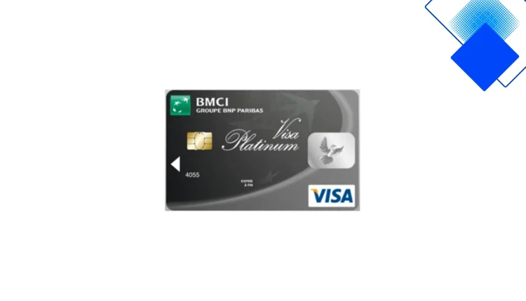 بطاقة VISA Platinum BMCI بالمغرب تمنحك راحة البال والتحكم الكامل، سحب مجاني من صرافات BMCI وتأمين سفر وحماية المشتريات
