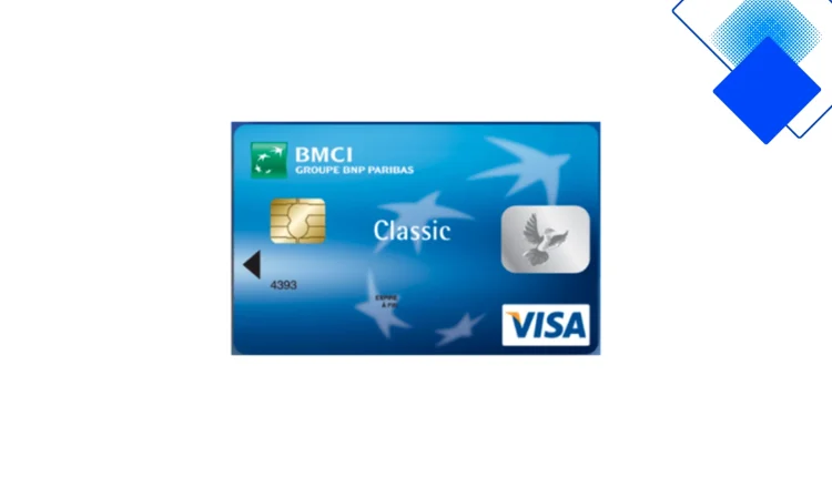 فيزا كلاسيك BMCI تمنحك سحب مجاني حتى 5,000 درهم وحماية 3D Secure للتسوق والسحب داخل وخارج المغرب