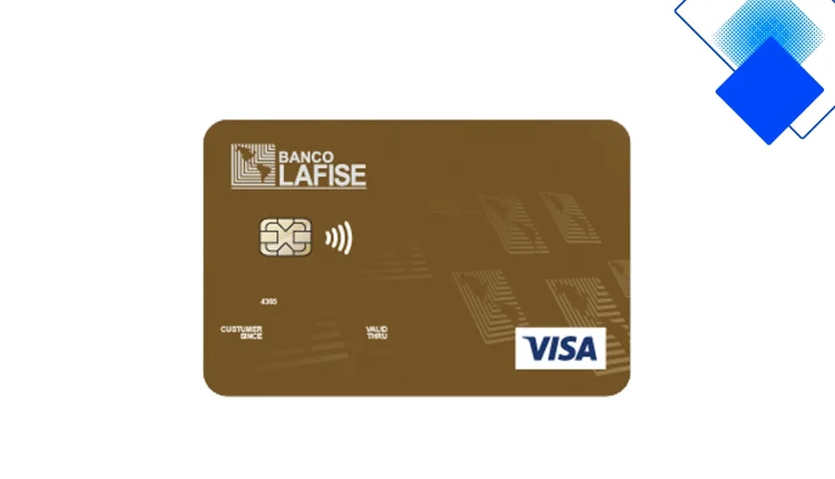 Tarjeta Dorada Visa de Lafise en Nicaragua con puntos, cuotas sin intereses y cobertura internacional