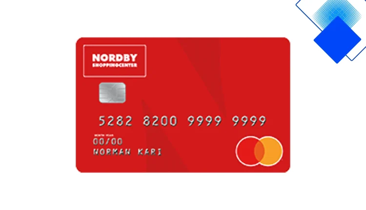 Nordbykortet kredittkort for kunder på Nordby Shoppingcenter med 1 % bonus, reiseforsikring og inntil 60 dagers rentefri periode
