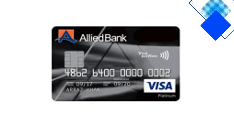 آلائیڈ ویزا پلاٹینم کریڈٹ کارڈ پاکستان میں کم مارک اپ شرح، آسان اقساط، وی آئی پی لاونجز اور 4,000 روپے سالانہ فیس