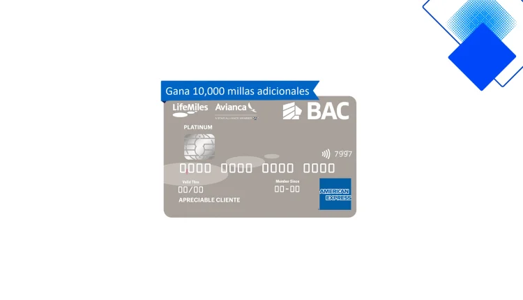 Tarjeta LifeMiles Platinum Panamá con 20.000 millas de bienvenida, hasta 3.5 millas por dólar y acceso a salas VIP en Tocumen y Priority Pass