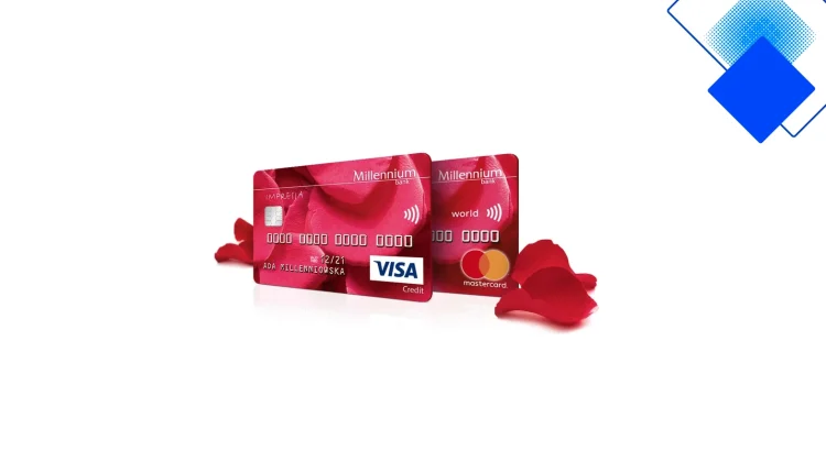 Karta kredytowa Millennium Impresja z limitem do 100 000 zł i zwrotem do 5%