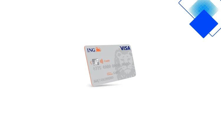 Karta kredytowa Visa ING Banku Śląskiego z niskim oprocentowaniem, 0 zł za transakcje i wygodnymi płatnościami mobilnymi
