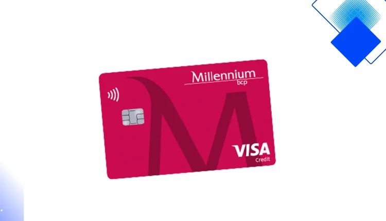 Cartão de Crédito Classic Millennium em plástico reciclado com MB WAY e prestações à medida
