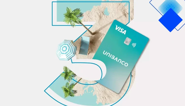 Cartão Unibanco: cashback até €200, compras em 3x sem juros e adesão 100% digital