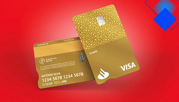 Cartão de Crédito Gold Santander Portugal com Salas VIP, MB WAY, seguros e reembolso Via Verde