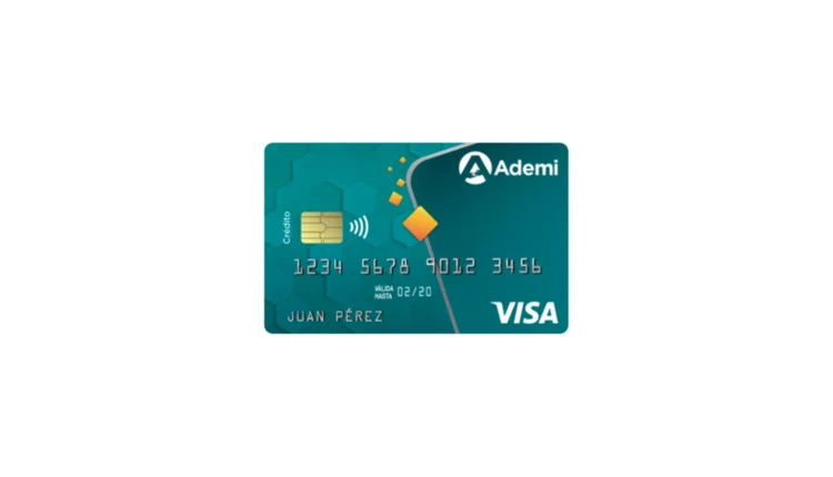Tarjeta Visa Clásica Ademi para el día a día con seguridad, puntos Manos y protección contra sobregiros en RD