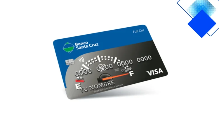 Tarjeta BSC Visa Full Car del Banco Santa Cruz en República Dominicana, ahorro en combustible, pagos flexibles y puntos pa' tu bolsillo